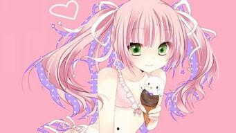 粉色头发的动漫女孩,粉发萌少女的奇幻冒险之旅